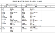 2023-2024学年第二学期 第7周食谱