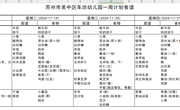 2024-2025学年第一学期 第12周食谱