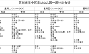 2024-2025学年第一学期 第17周食谱