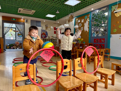 舌尖寻味，福气闯关！车幼元旦游园会欢乐上线～